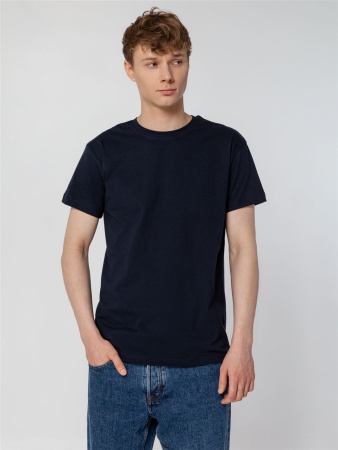 Футболка унисекс T-Bolka 160, темно-синяя купить за 945 ₽ в магазине «Аматис»